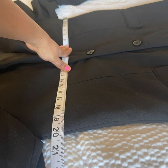 Van Heusen Flex Big Kid Boy's Blazer Suit Black Youth Jacket Size 18 - Picture 4 of 8